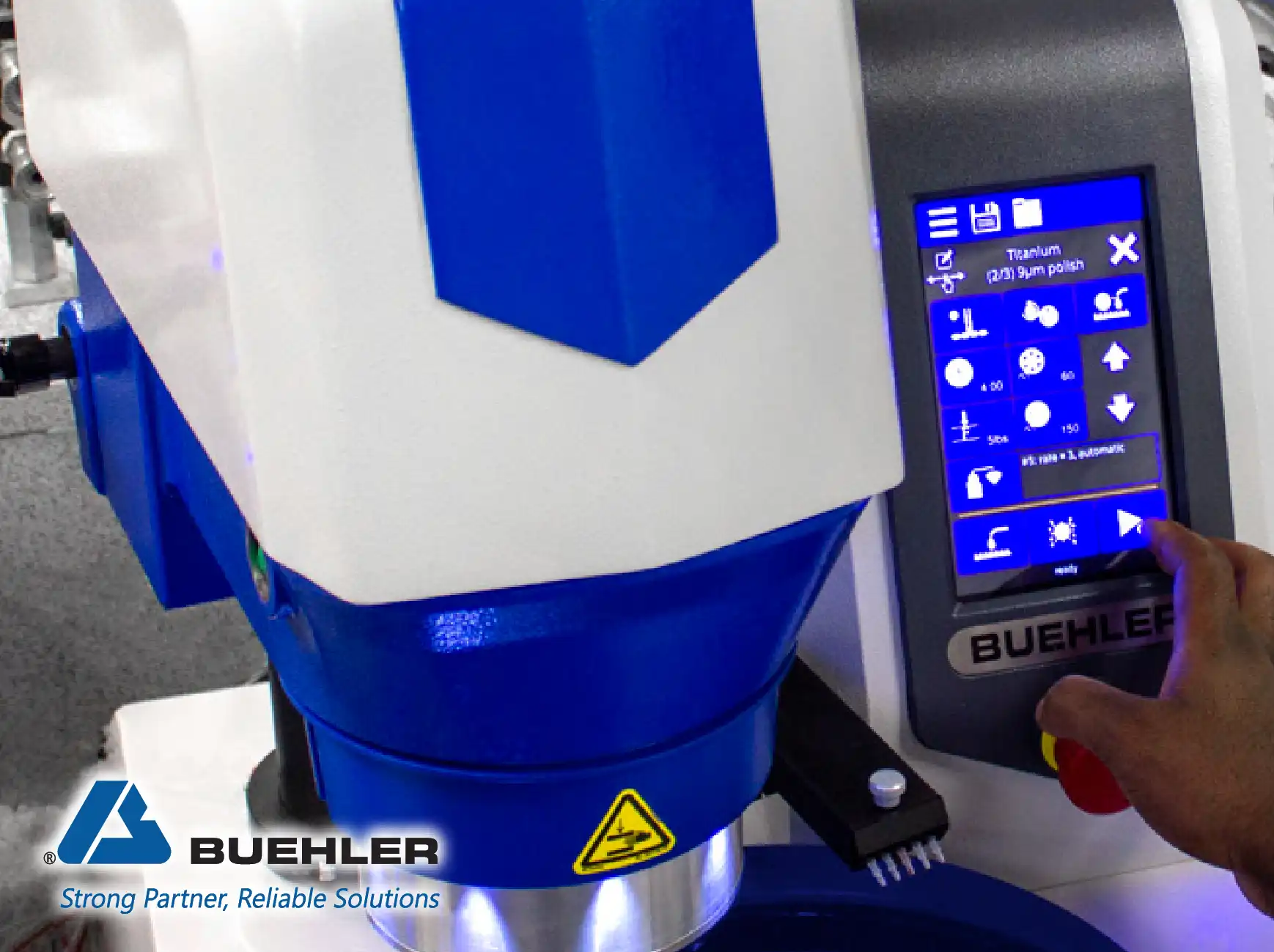 Buehler Semi-Auto Grinder Polishers